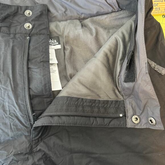 Columbia Sportswear Womens Snow Pants L Black Omni-tech Ski Snowboarding Winter - Picture 15 of 15